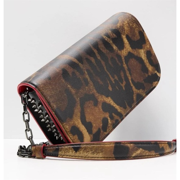 Christian Louboutin Handbags - Christian Louboutin, Paloma Bengali, leather clutch/shoulder bag
